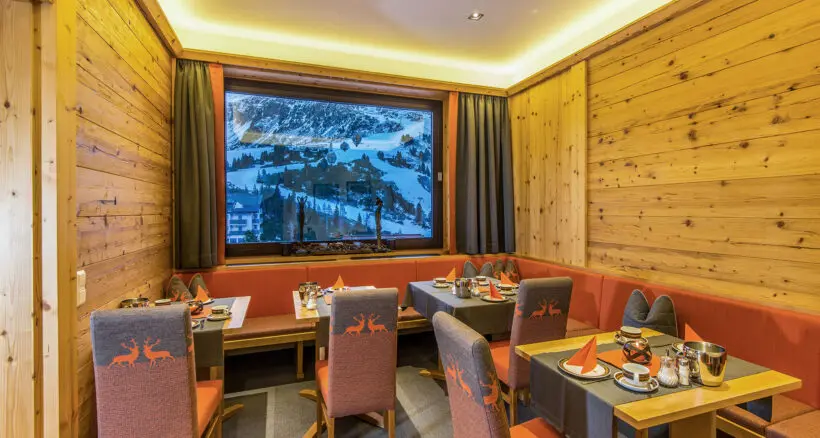 Zimmer mit Frühstück, Frühstücksbuffet im Hotel Tyrol in Obertauern
