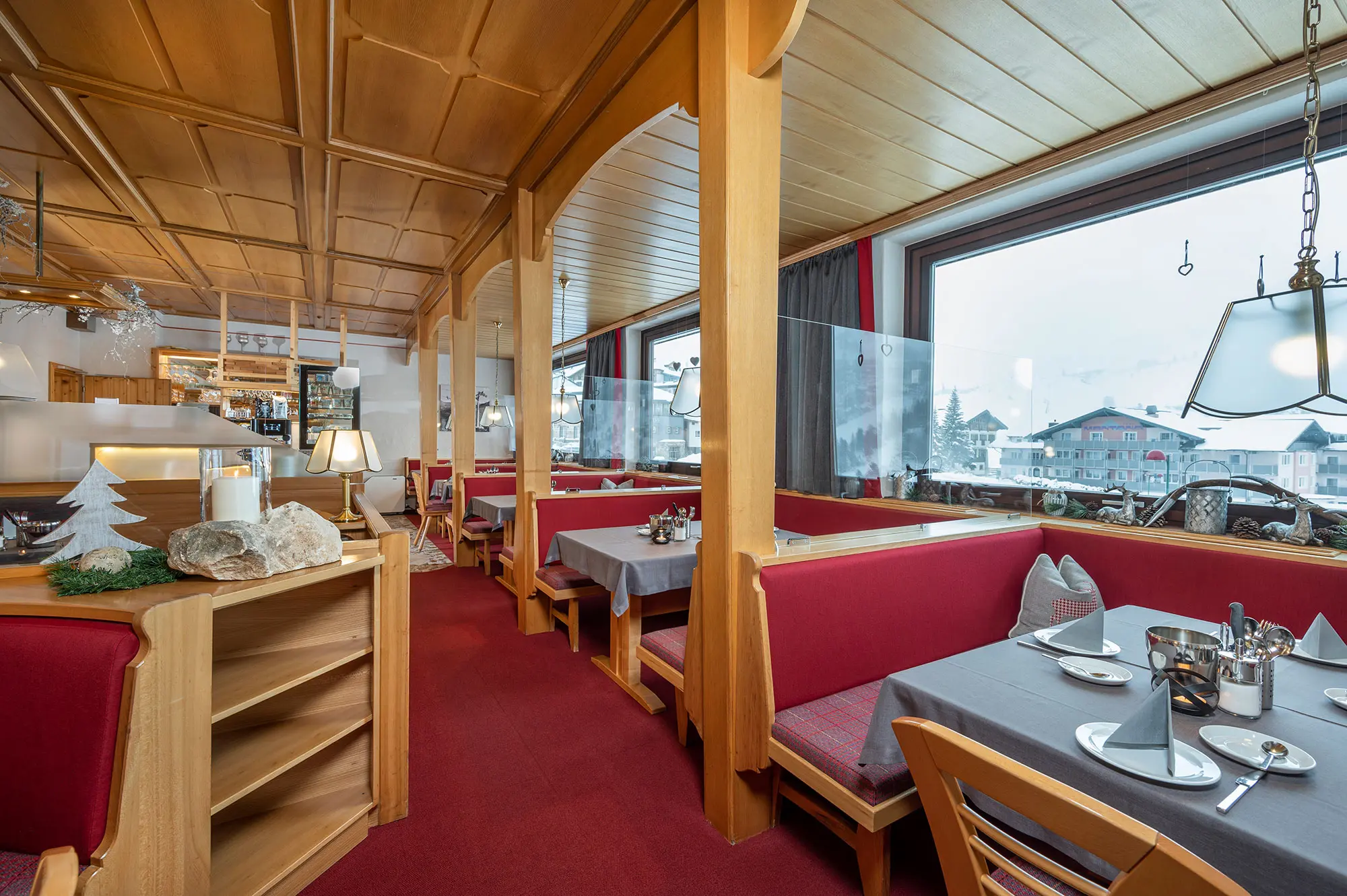 Zimmer mit Frühstück, Frühstücksbuffet im Hotel Tyrol in Obertauern