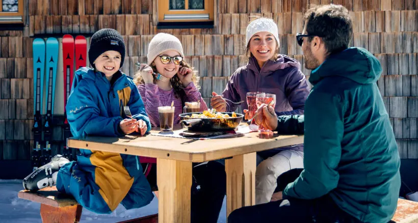 Einkehren beim Skifahren - Skiurlaub in Obertauern
