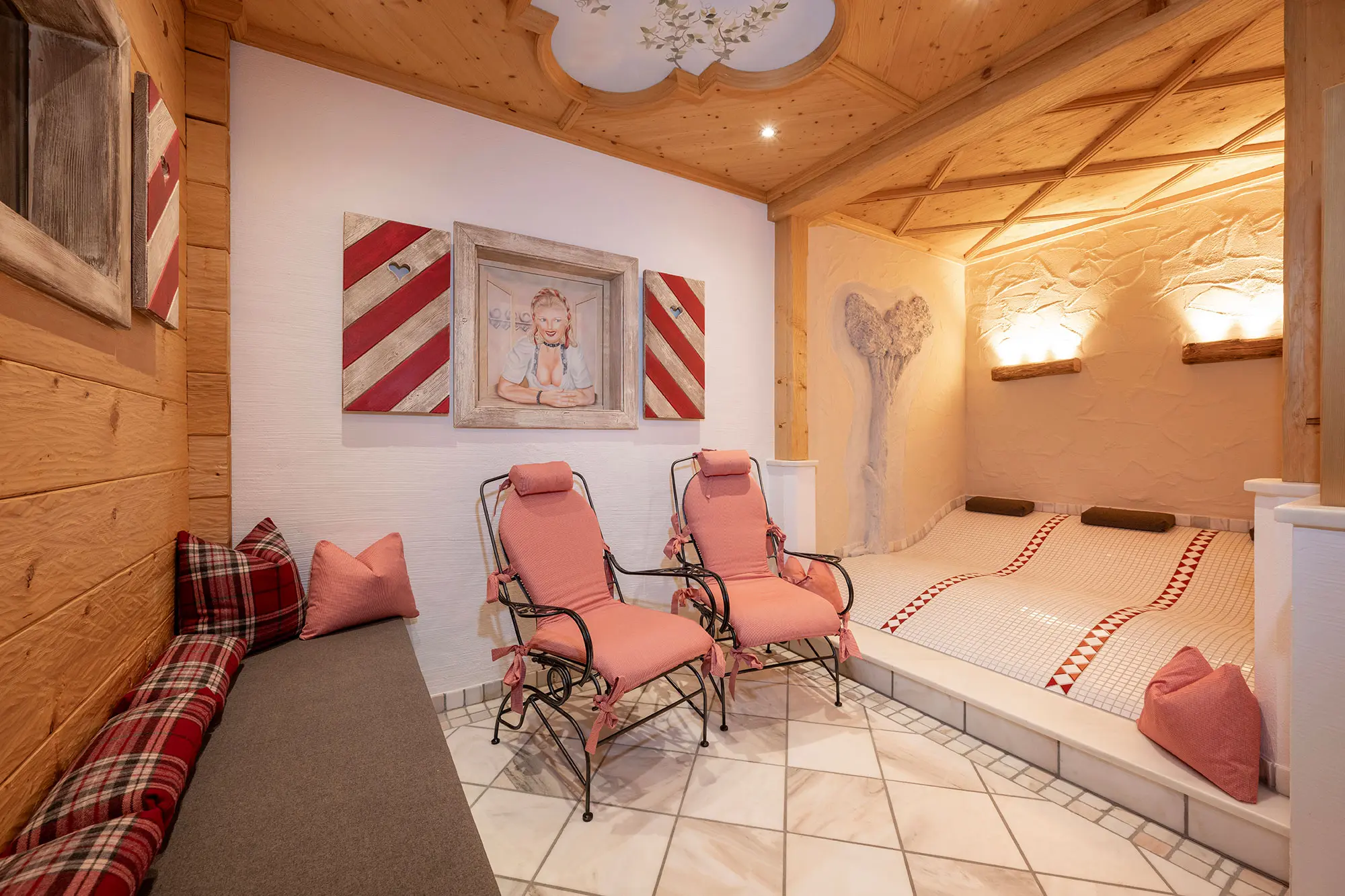 Wellnessbereich - Hotel Tyrol in Obertauern