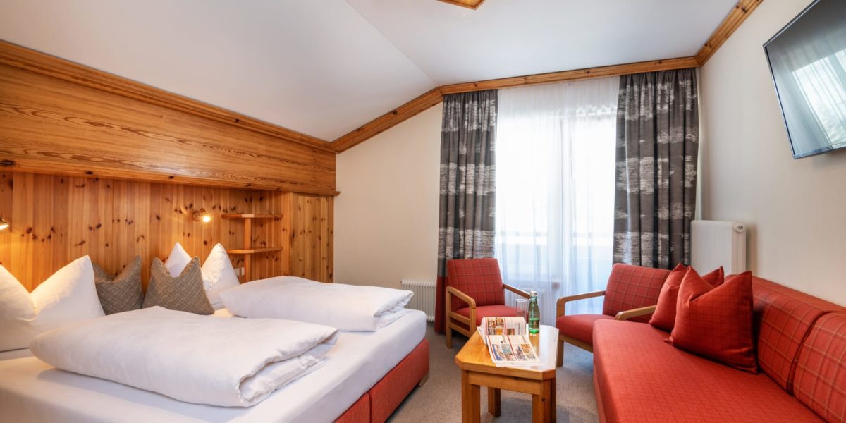 Dreibettzimmer in Obertauern, Dreibettzimmer in Obertauern, Hotel Garni Haus Tyrol