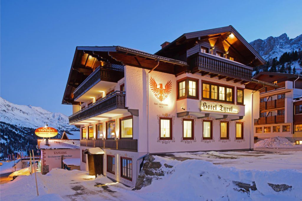 Außenaufnahme Winter - Hotel Garni Haus Tyrol Obertauern, Salzburger Land