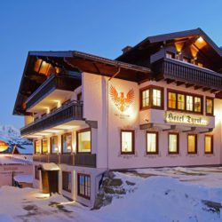 Außenaufnahme Winter – Hotel Garni Haus Tyrol Obertauern, Salzburger Land