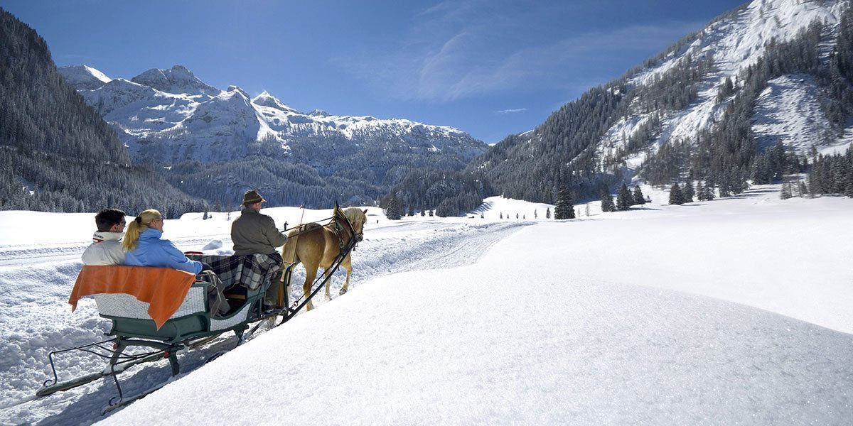 Pferdeschlittefahrten in Obertauern, Skiurlaub