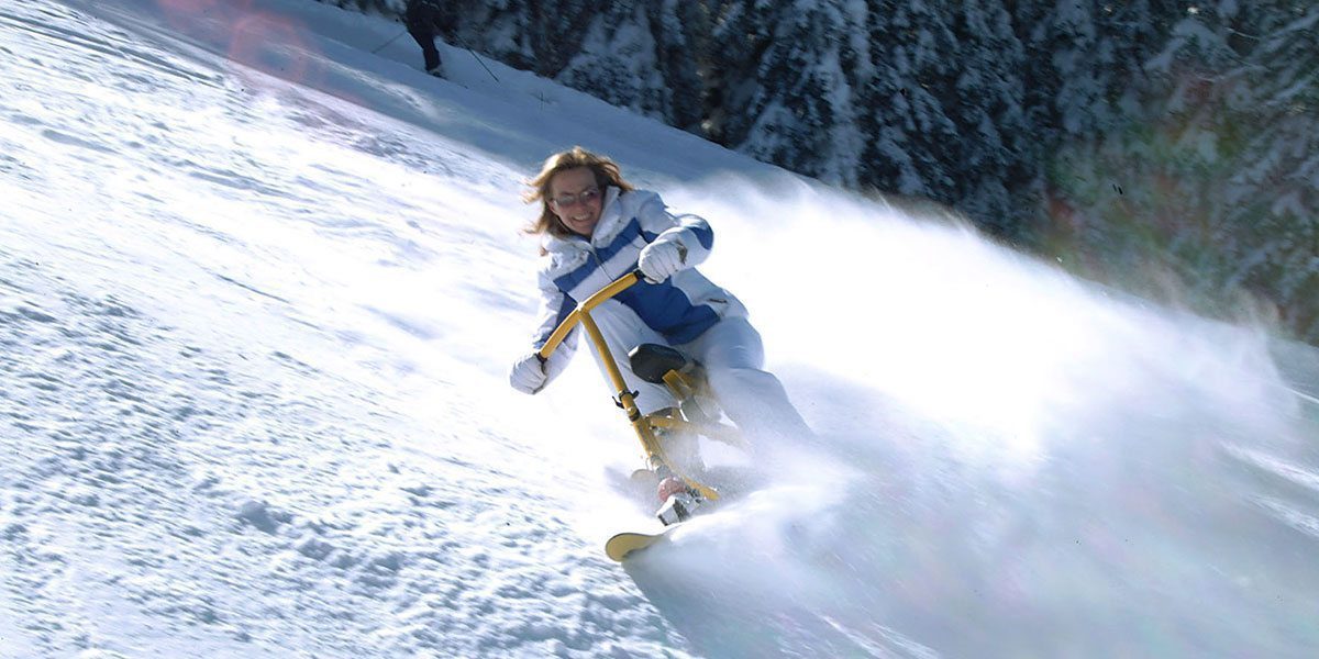 Snowbike in Obertauern, Skiurlaub